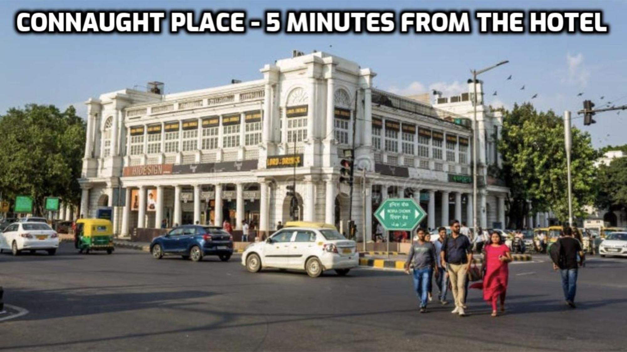 Hotel Glitz - Walk In From New Delhi Railway Station Exteriér fotografie