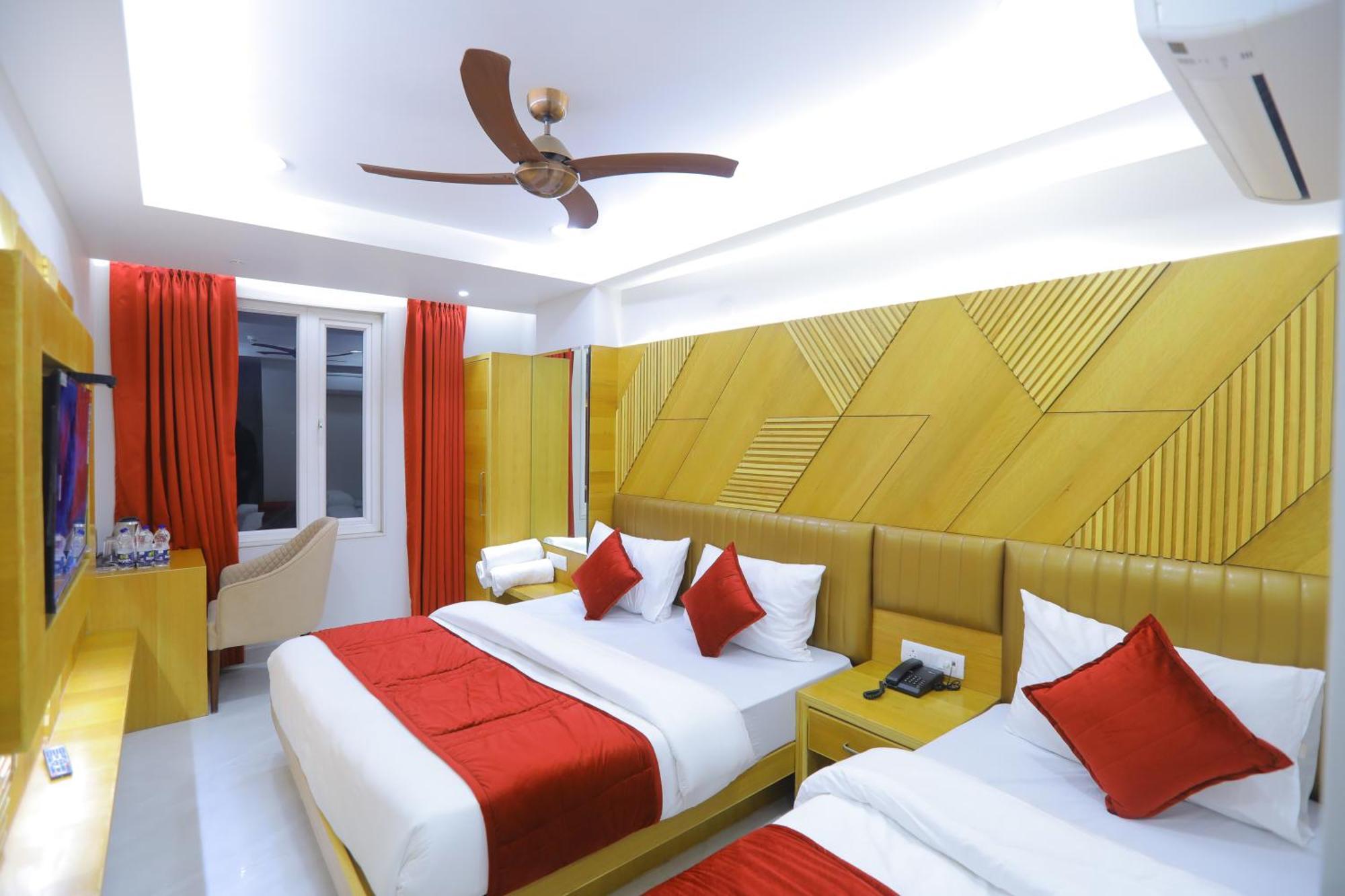 Hotel Glitz - Walk In From New Delhi Railway Station Exteriér fotografie