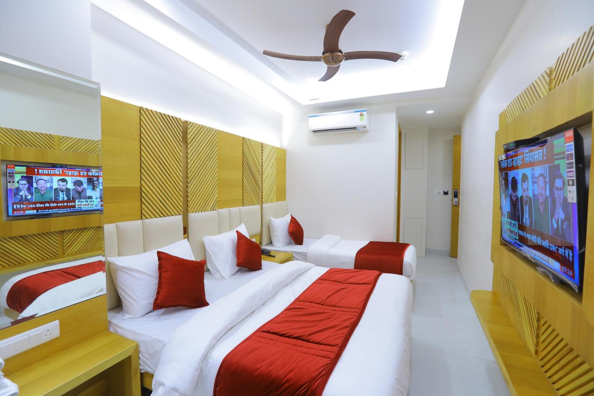 Hotel Glitz - Walk In From New Delhi Railway Station Exteriér fotografie